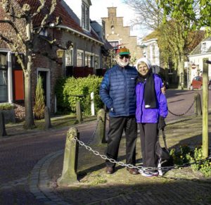 Joan and Stu in Leyden Holland